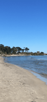 Charmigt, strandnära sommarhus i Åhus, Äspet