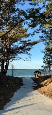 Stranden i Byxelkrok med bastu