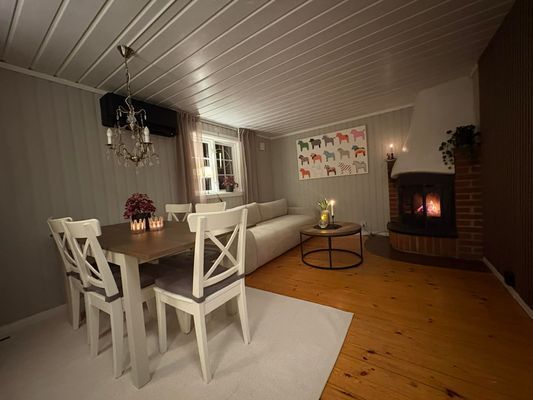 Charmig stuga 5 min med bil till Kläppen