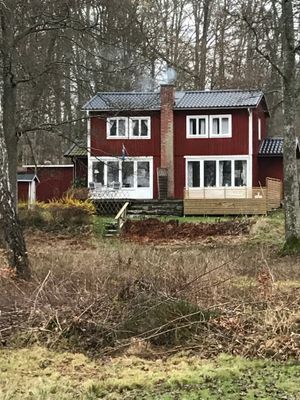 Mysig stuga med sjöutsikt vid Lursjön, Skåne. - Bild 27