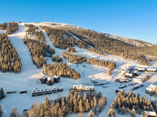 Modern fjälldröm: Direkt vid pist, park, längdspår - Bild 17