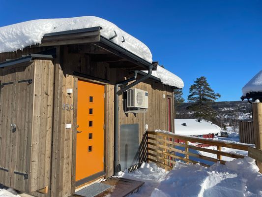 Nybyggd stuga på 50 kvm mitt i fjällvärlden