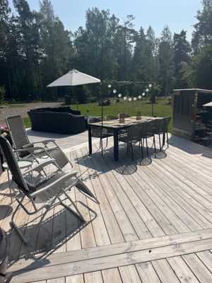 Hyr denna stuga i Dalarö på 140 m². 6 sängplatser. Från 30 000 kr per vecka. Se bilder och tillgänglighet här.