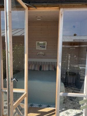 Sommarsovrummet utifrån