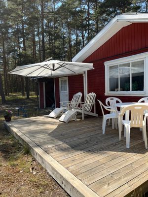 Fin stuga nära havet i lugnt område i Yngsjö - Bild 20