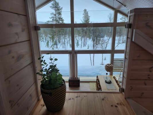 Stort vinterhus med utsikt mot Grövelsjöfjällen - Bild 17
