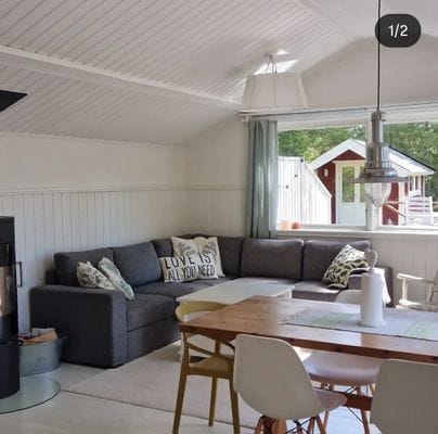 Mysig stuga med sjö och havsnära läge - Bild 13