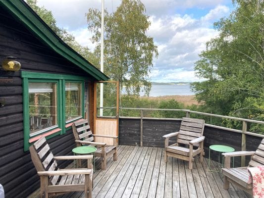 Stuga med havsutsikt och egen badbrygga - Bild 9