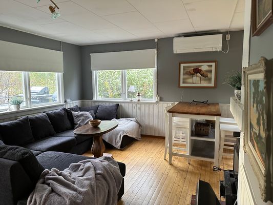Magisk stuga med strandläge