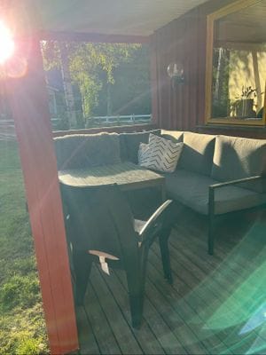 Charmig familjestuga nära sjön Bolmen - Bild 12