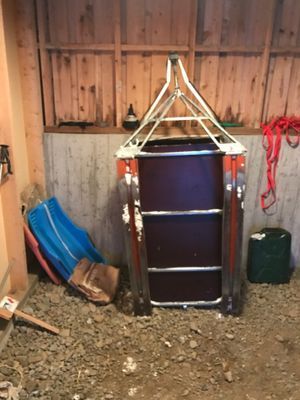 Skotervagn i garaget