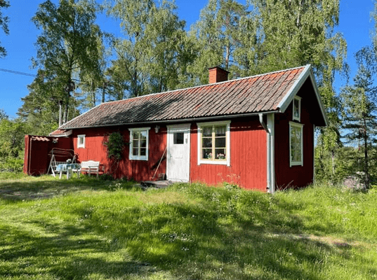 Stuga på jordbruksfastighet