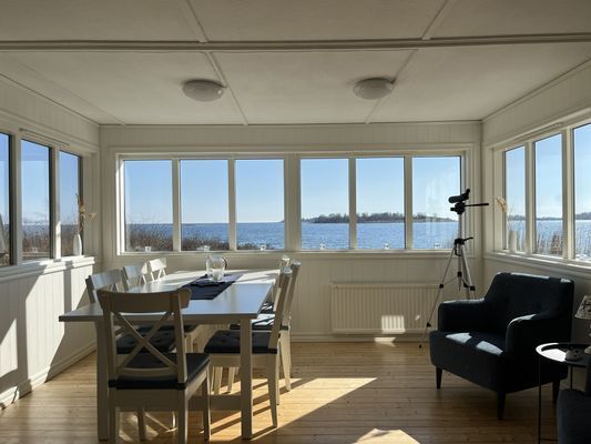 Hus med havstomt, egen badbrygga & panoramautsikt