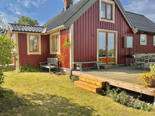 Charmigt hus nära pittoresk sandstrand i Bjärby - Bild 8