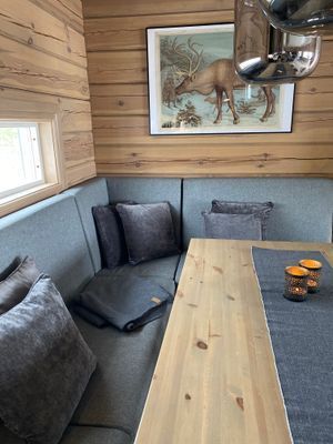 Villa Fjällsaga, timmerhus med ski-in/ski-out läge - Bild 7