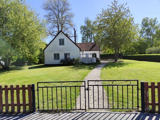 Klassiskt kalkstenshus i Dalhem