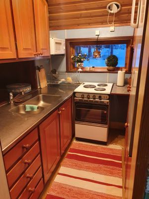 Mysig fjällstuga i Grövelsjön med murad eldstad - Bild 10