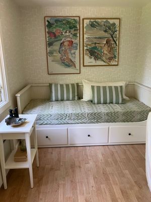 Mysig stuga med sjöutsikt vid Lursjön, Skåne. - Bild 20