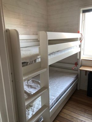 Sovrum med två våningssängar