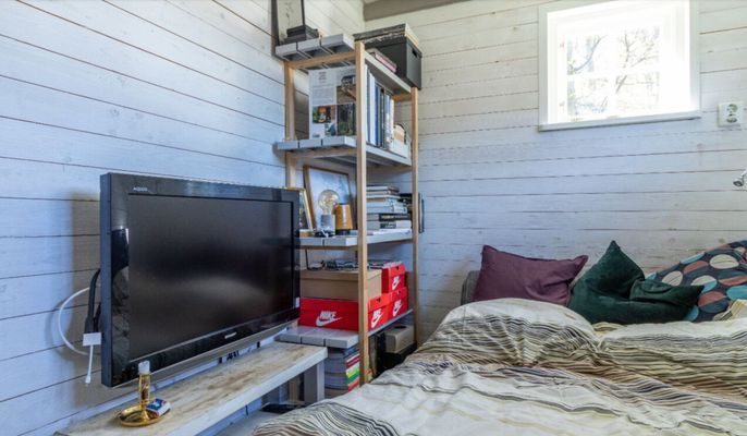 Liten stuga med AC o Spabad på Aspö - Bild 8