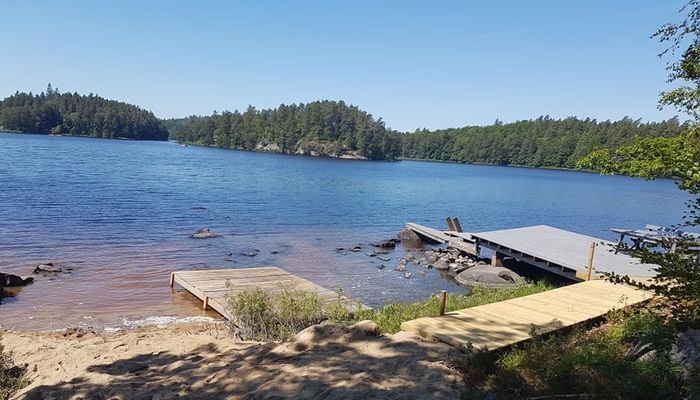 Mangårdsbyggnad vid sjön Raslången - Bild 12