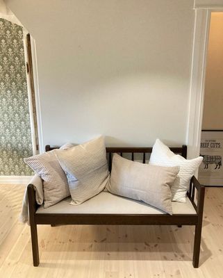 En härlig soffa i köket.