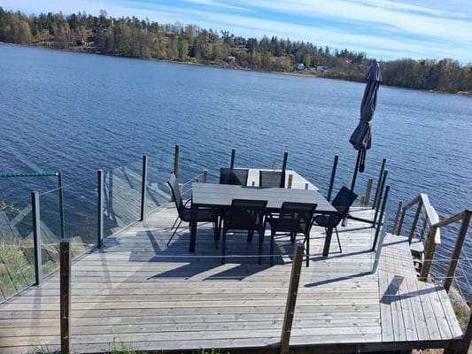 Exklusivt hus på strandtomt