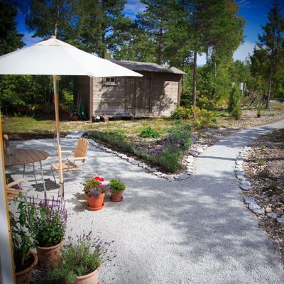 Hyr denna stuga i Gotland på 100 m². 8 sängplatser. 16 000 - 18 000 kr per vecka. Se bilder och tillgänglighet här.