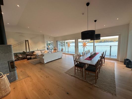 Nybyggt fritidshus Solumshamn Höga kusten