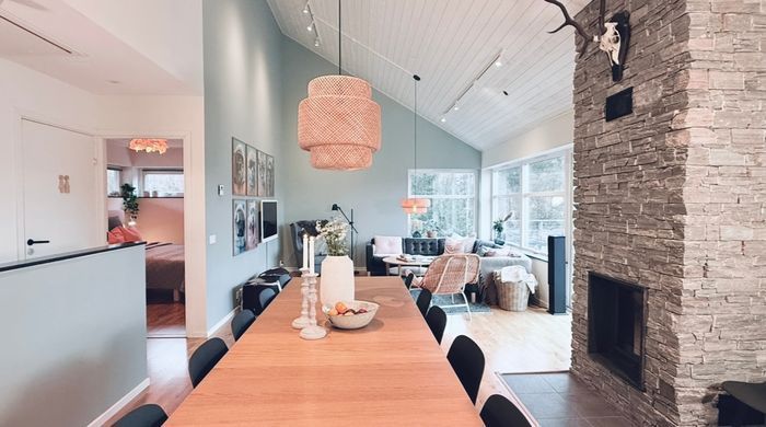 Modern fjällstuga, ski in/ski out & otrolig utsikt