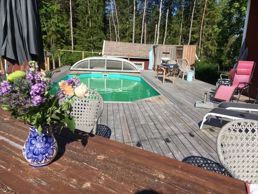 Bild 3 på Lantlig torpidyll med saltvattenpool