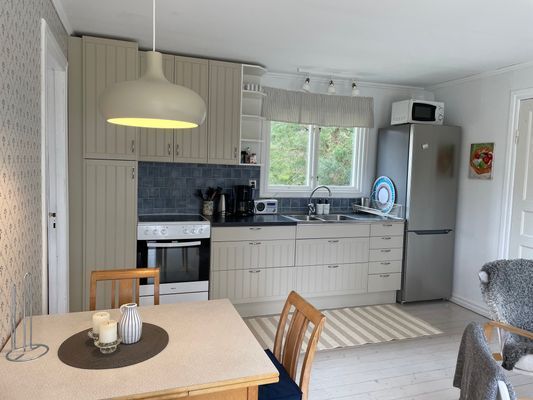 Stuga + gästhus, 100 m från havet i Byrum Sandvik