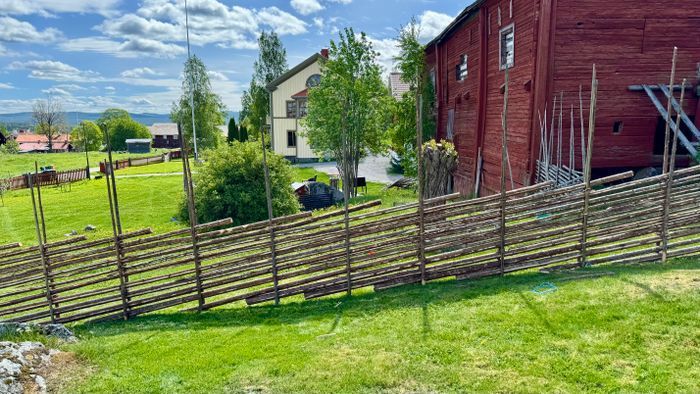 Helt träslott med 24 bäddar i Järvsö