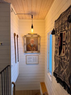 Trappa till övrevåning