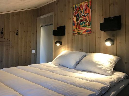 Sovrum 1 med dubbelsäng