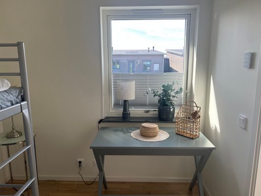 Lilla sovrummet och skrivbord