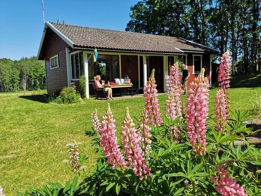 Stuga,  4 bäddar nära äventyrspark i södra Halland - Bild 13