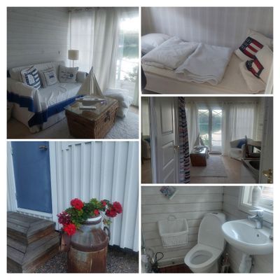 Modernt skärgårdshus på sjötomt i Gryts skärgård - Bild 14