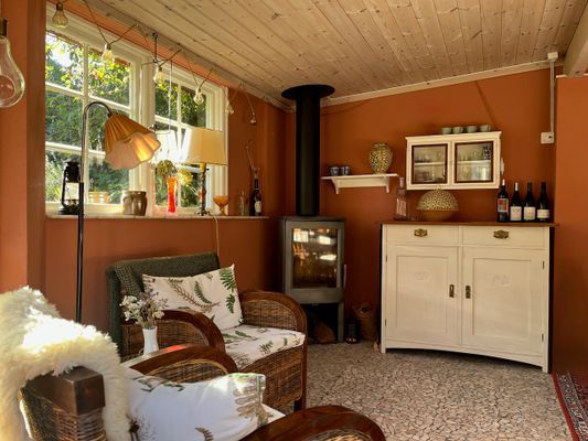 Bild 4 på Stuga med bastu och privat å-tomt på Österlen