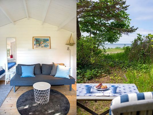 Stuga på strandtomt