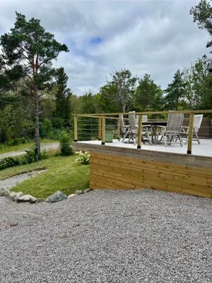 Bild 3 på Nybyggd stuga, charmigt läget och nära till havet.