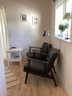 Gästhus, som nytt,  i Björkhaga, Gotland uthyres .