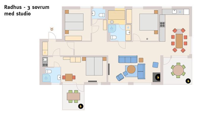 Hyr denna stuga i Åre på 117 m². 6-8 sängplatser. Från 24 000 kr per vecka. Se bilder och tillgänglighet här.