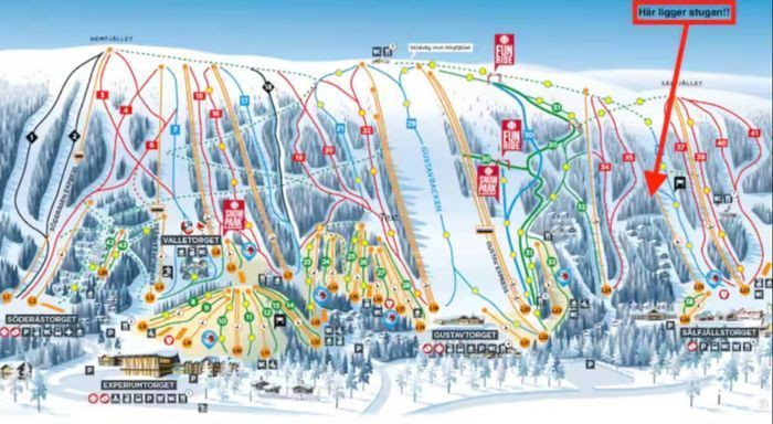 Nybyggt med perfekt ski-in ski-out i Lindvallen - Bild 26