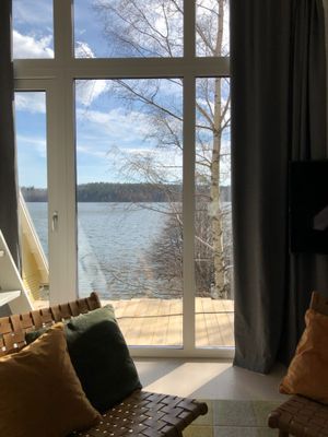 Bild 4 på Modern sjöstuga-sjöutsikt, nära Stockholm