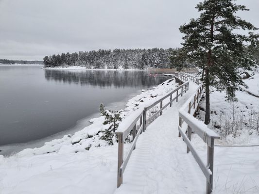 Modern, sjönära stuga med en glimt av Vänern - Bild 42