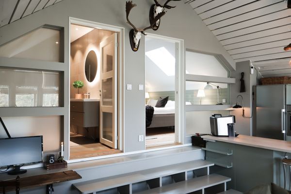 Jägarbostaden – ljus lägenhet med terrass & utsikt - Bild 6