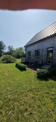 Altan utanför köksdörr