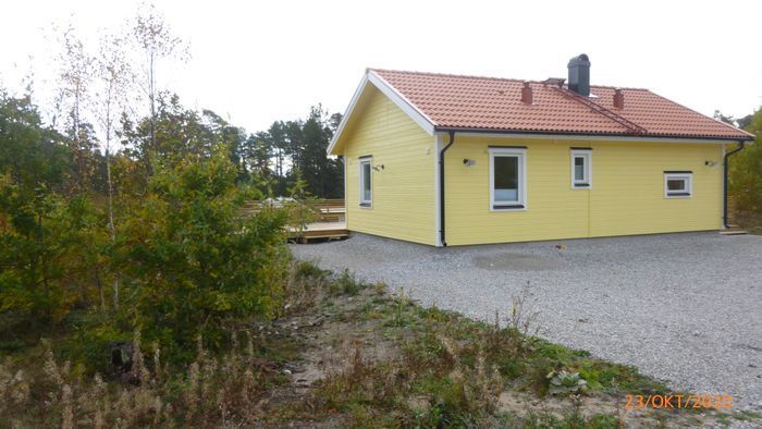 New hus i Ljugarn på Gotland