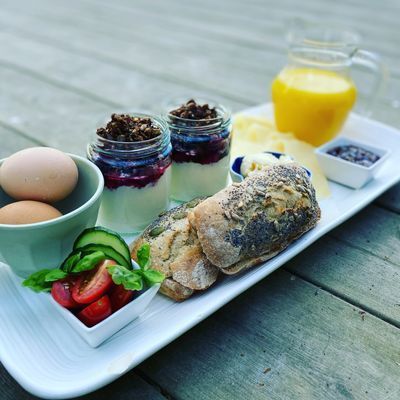 Vår uppskattade frukostbricka